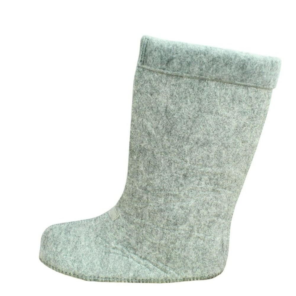 LL Bean Gray Wool Warm Replacement Boot Liner Inserts Size 4